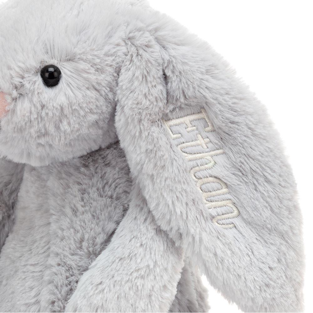 Lapin Jellycat Peluche Bashful Bunny Medium31cm x 12cm x 9cm Grise | 54069-OZEH