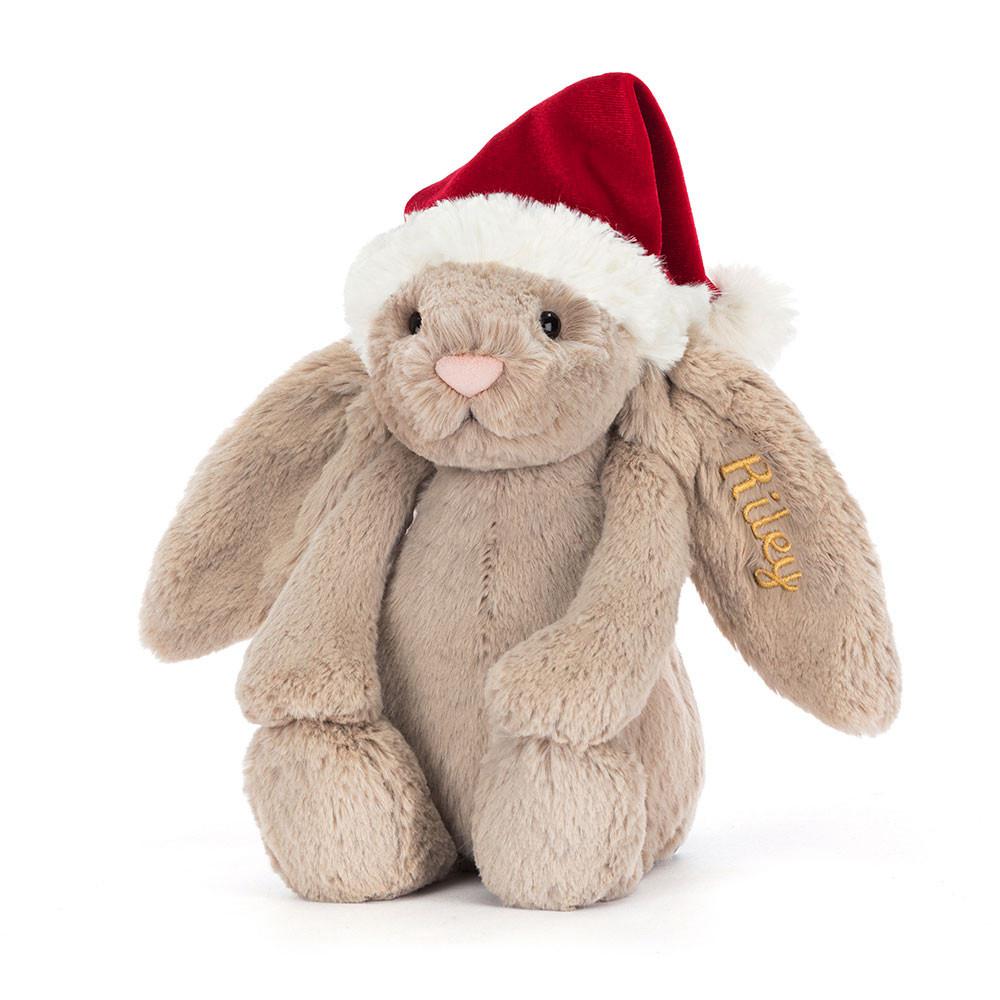 Lapin Jellycat Peluche Bashful Christmas Bunny,31cm x 12cm x 9cm Beige | 42960-QWGM