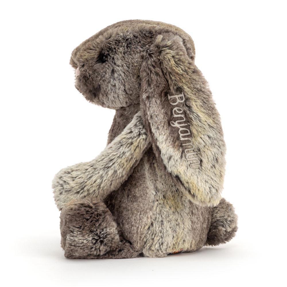 Lapin Jellycat Peluche Bashful Cottontail Bunny Medium31cm x 12cm x 9cm Marron | 61283-LYGO