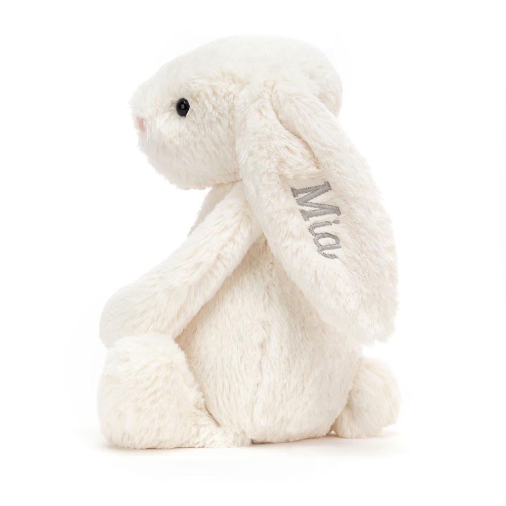 Lapin Jellycat Peluche Bashful Cream Bunny Medium31cm x 12cm x 9cm Blanche | 40875-QZWX