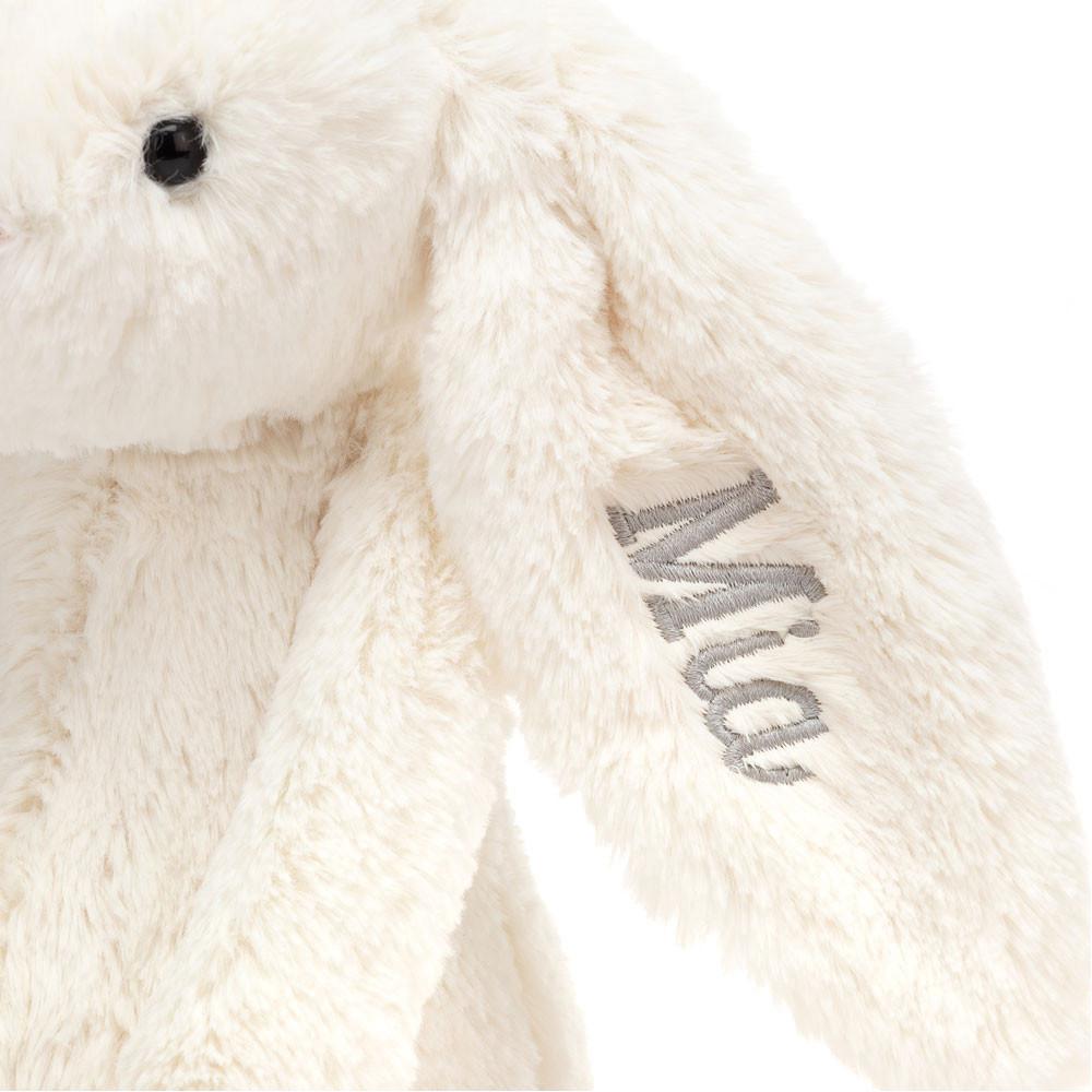 Lapin Jellycat Peluche Bashful Cream Bunny Medium31cm x 12cm x 9cm Blanche | 40875-QZWX