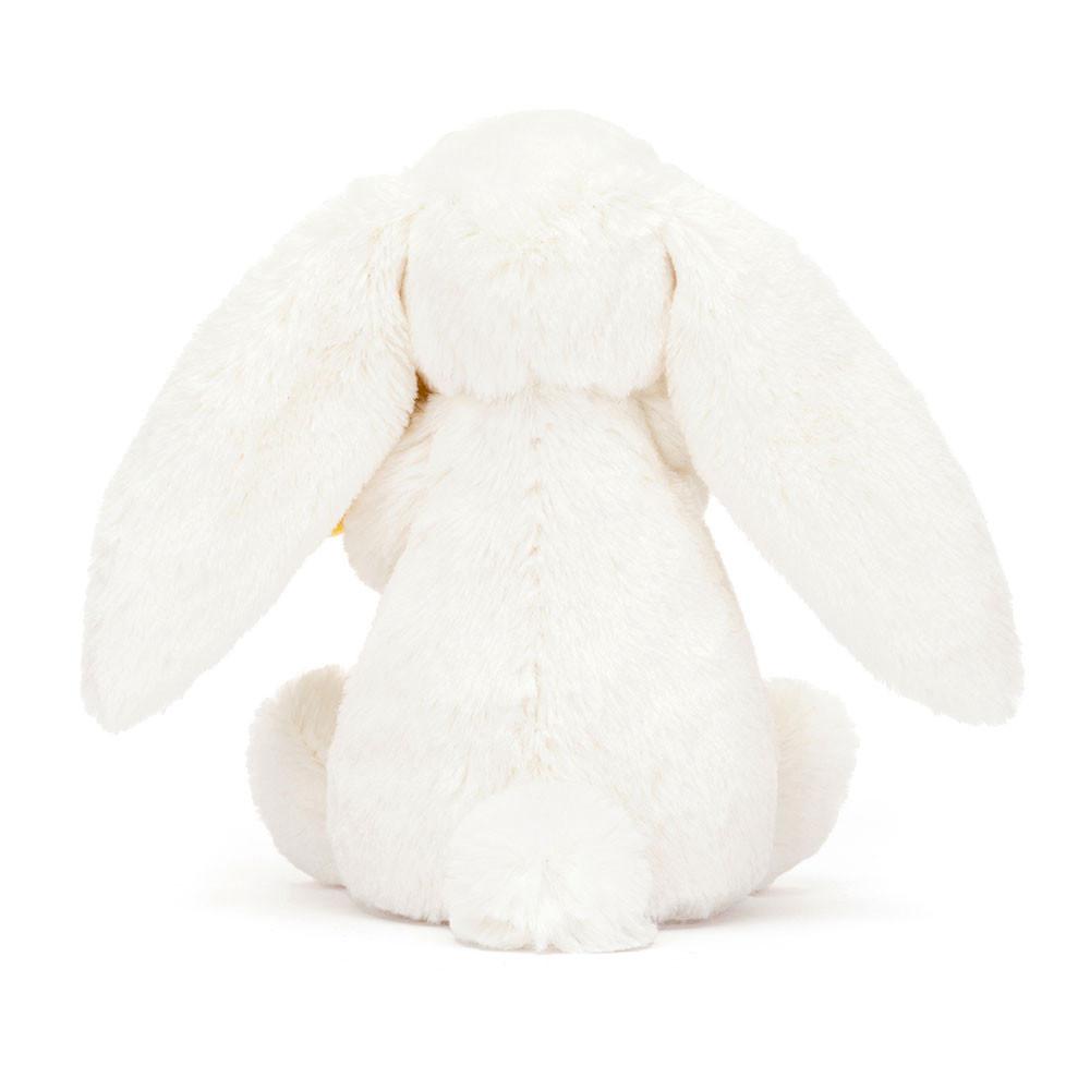 Lapin Jellycat Peluche Bashful Daffodil Bunny,18cm x 9cm x 8cm Blanche | 60132-ESKB