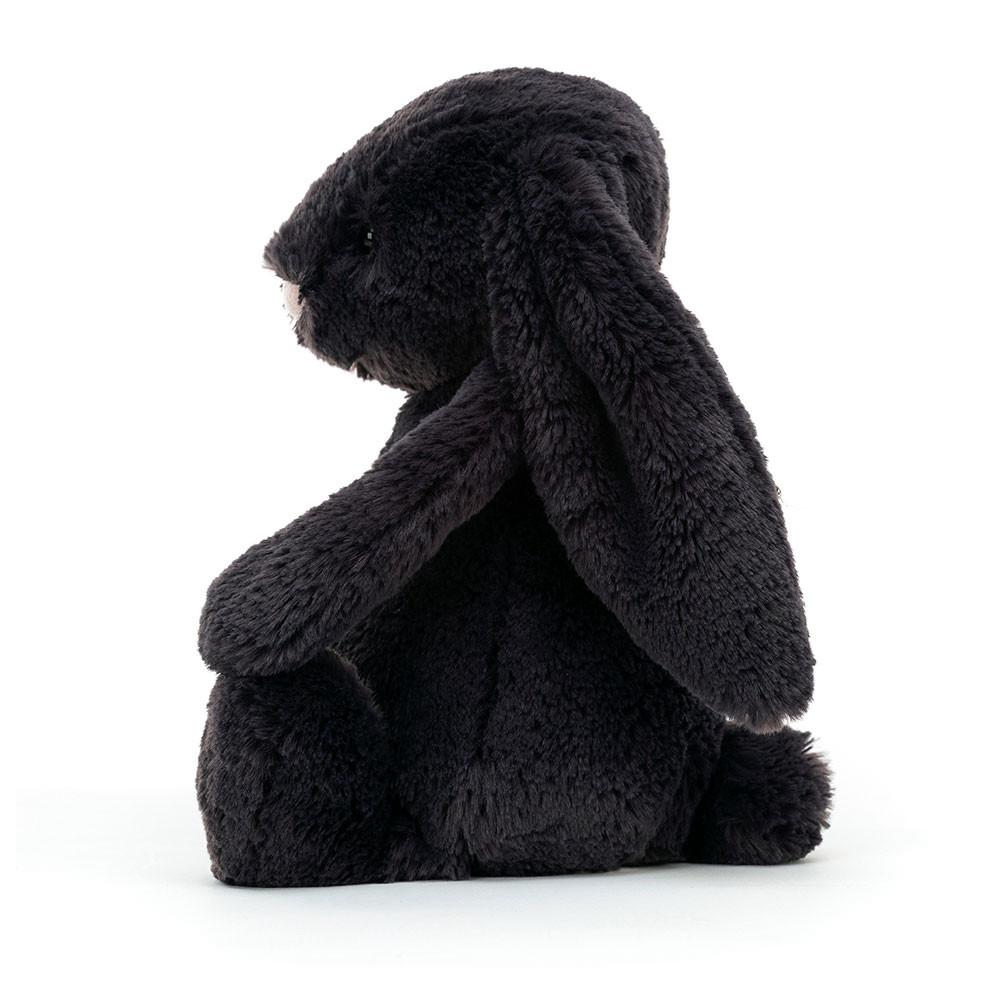 Lapin Jellycat Peluche Bashful Inky Bunny,31cm x 12cm x 9cm Noir | 14052-FXTL