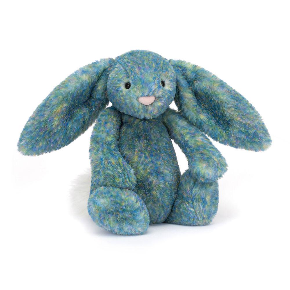 Lapin Jellycat Peluche Bashful Luxe Bunny Azure,31cm x 12cm x 9cm Bleu | 78139-KHYO