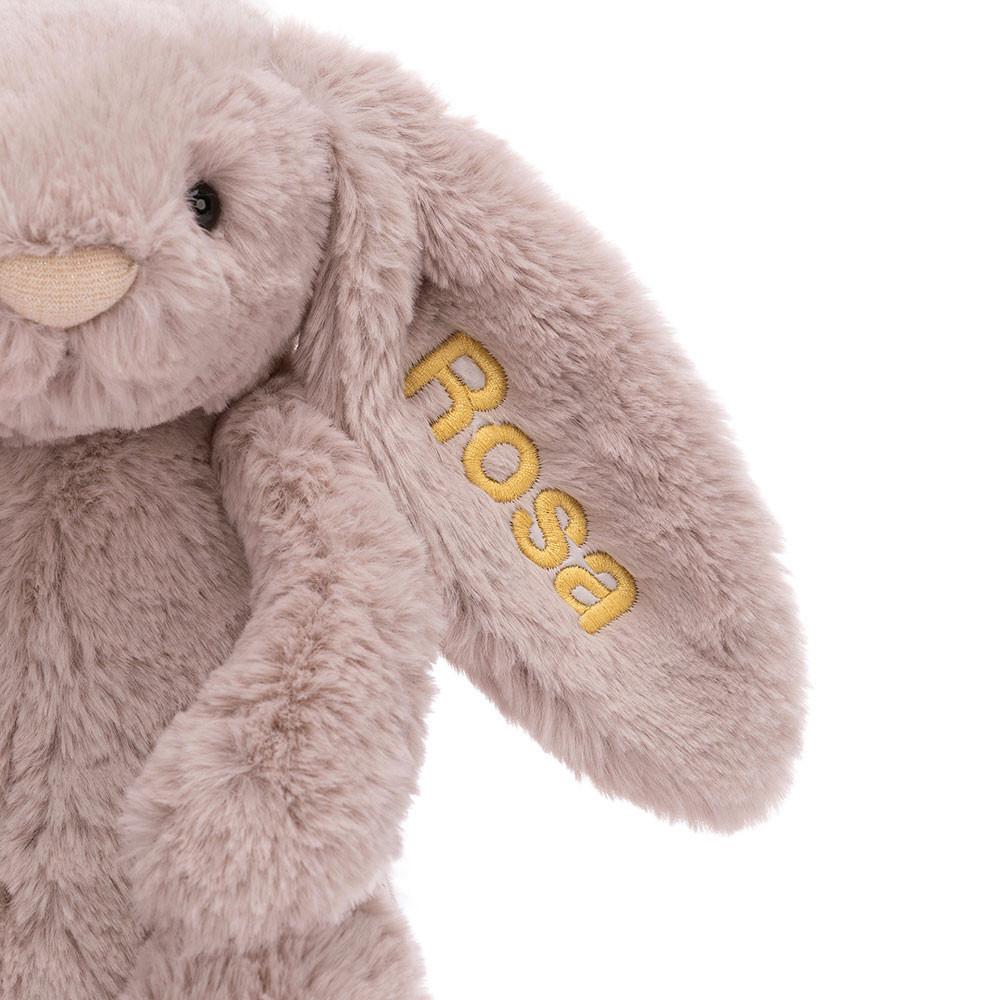 Lapin Jellycat Peluche Bashful Luxe Bunny Medium31cm x 12cm x 9cm Rose | 62794-SOJA