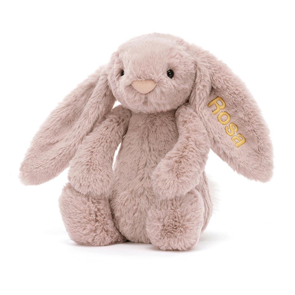 Lapin Jellycat Peluche Bashful Luxe Bunny Medium31cm x 12cm x 9cm Rose | 62794-SOJA