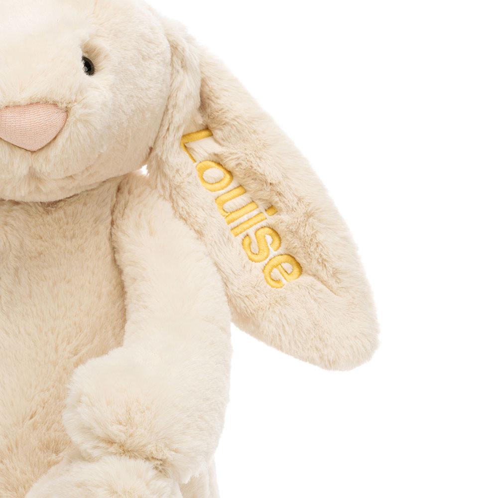 Lapin Jellycat Peluche Bashful Luxe Bunny Willow Huge,31cm x 12cm x 9cm Beige | 20918-GKTH