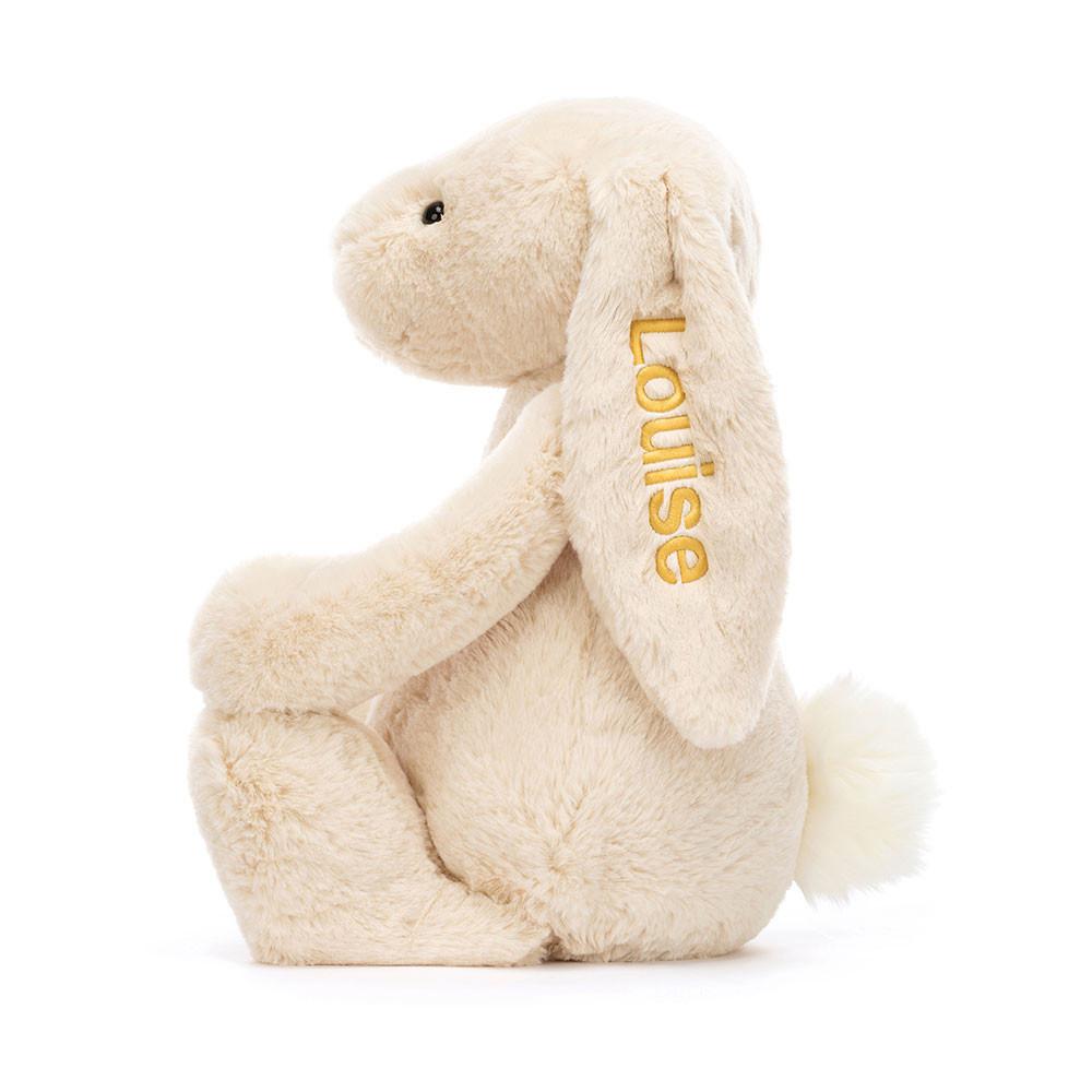 Lapin Jellycat Peluche Bashful Luxe Bunny Willow Huge,31cm x 12cm x 9cm Beige | 20918-GKTH