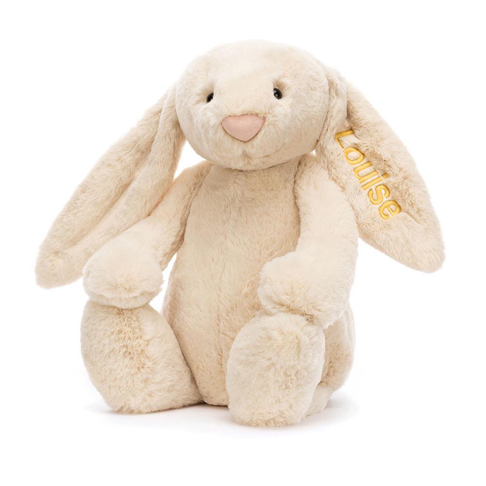 Lapin Jellycat Peluche Bashful Luxe Bunny Willow Huge,31cm x 12cm x 9cm Beige | 20918-GKTH