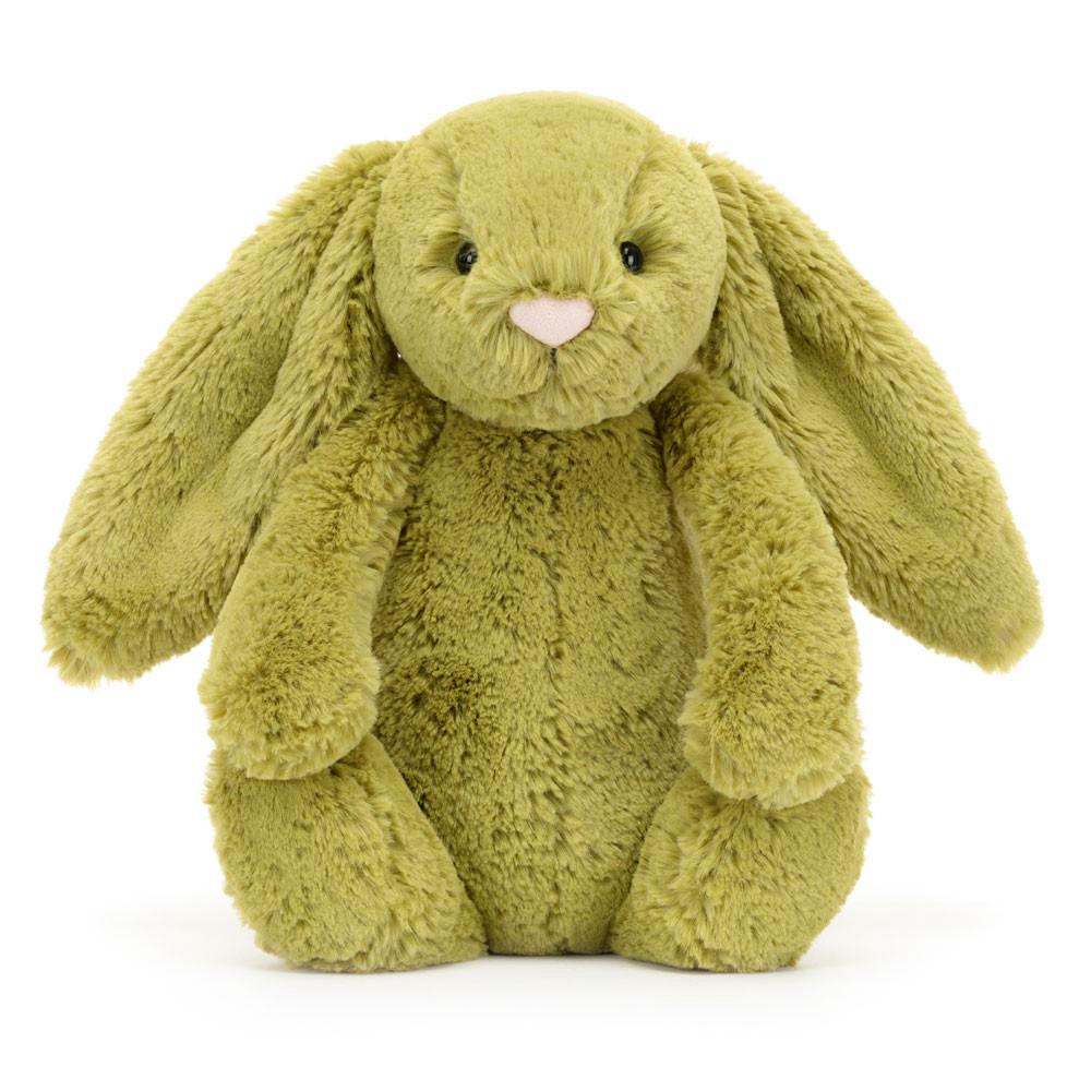 Lapin Jellycat Peluche Bashful Moss Bunny,31cm x 12cm x 9cm Vert | 29048-VFKE