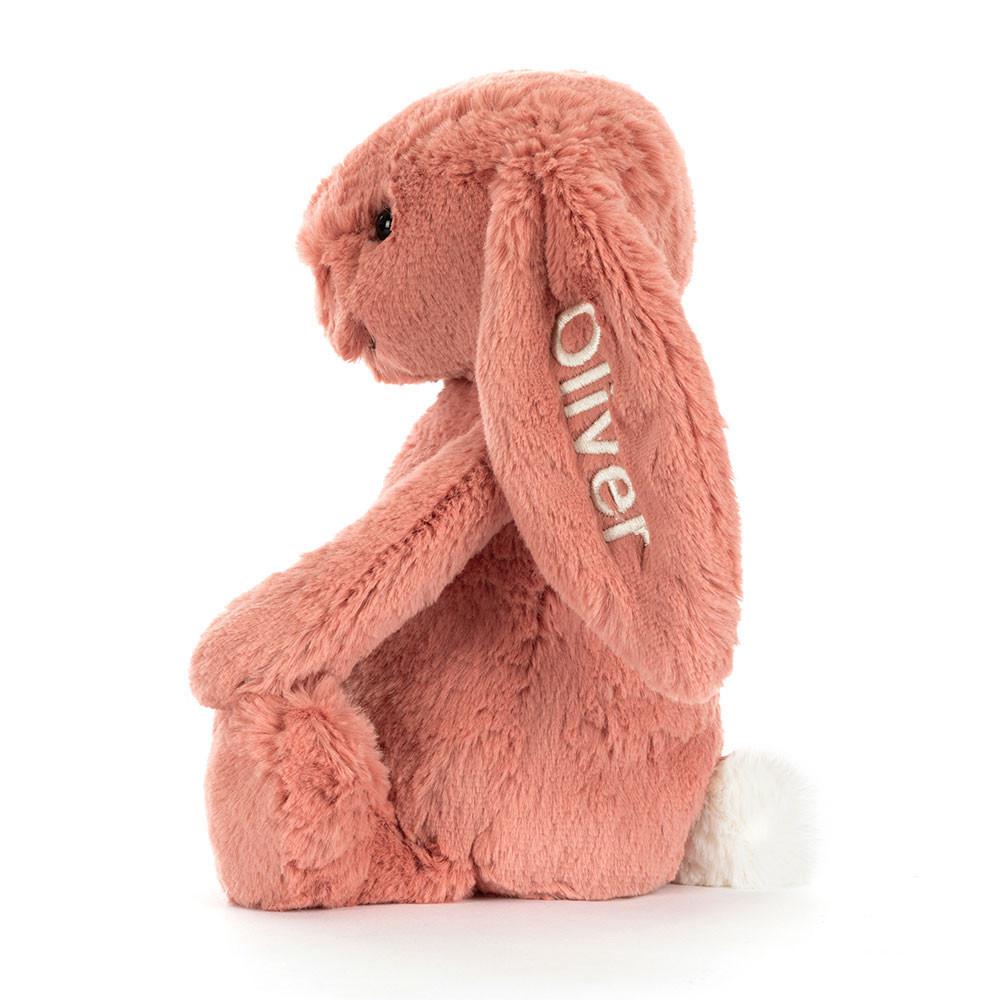 Lapin Jellycat Peluche Bashful Sorrel Bunny Medium31cm x 12cm x 9cm Orange | 27301-IDKA
