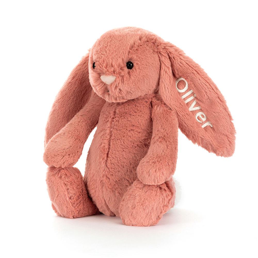 Lapin Jellycat Peluche Bashful Sorrel Bunny Medium31cm x 12cm x 9cm Orange | 27301-IDKA
