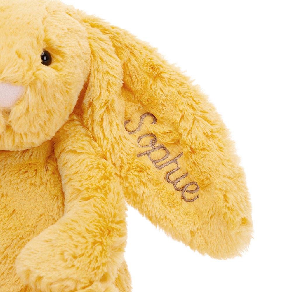 Lapin Jellycat Peluche Bashful Sunshine Bunny Medium31cm x 12cm x 9cm Jaune | 67983-YNDP