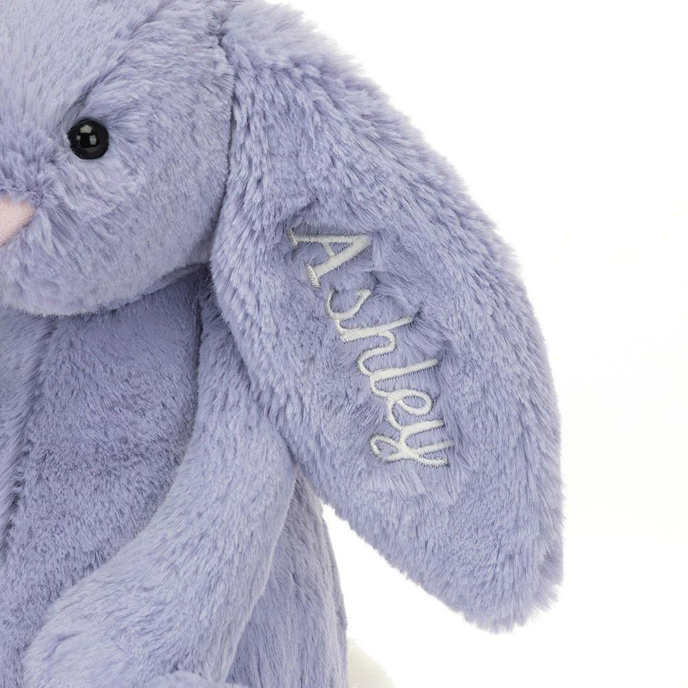 Lapin Jellycat Peluche Bashful Viola Bunny Medium31cm x 12cm x 9cm Violette | 42108-FJSN