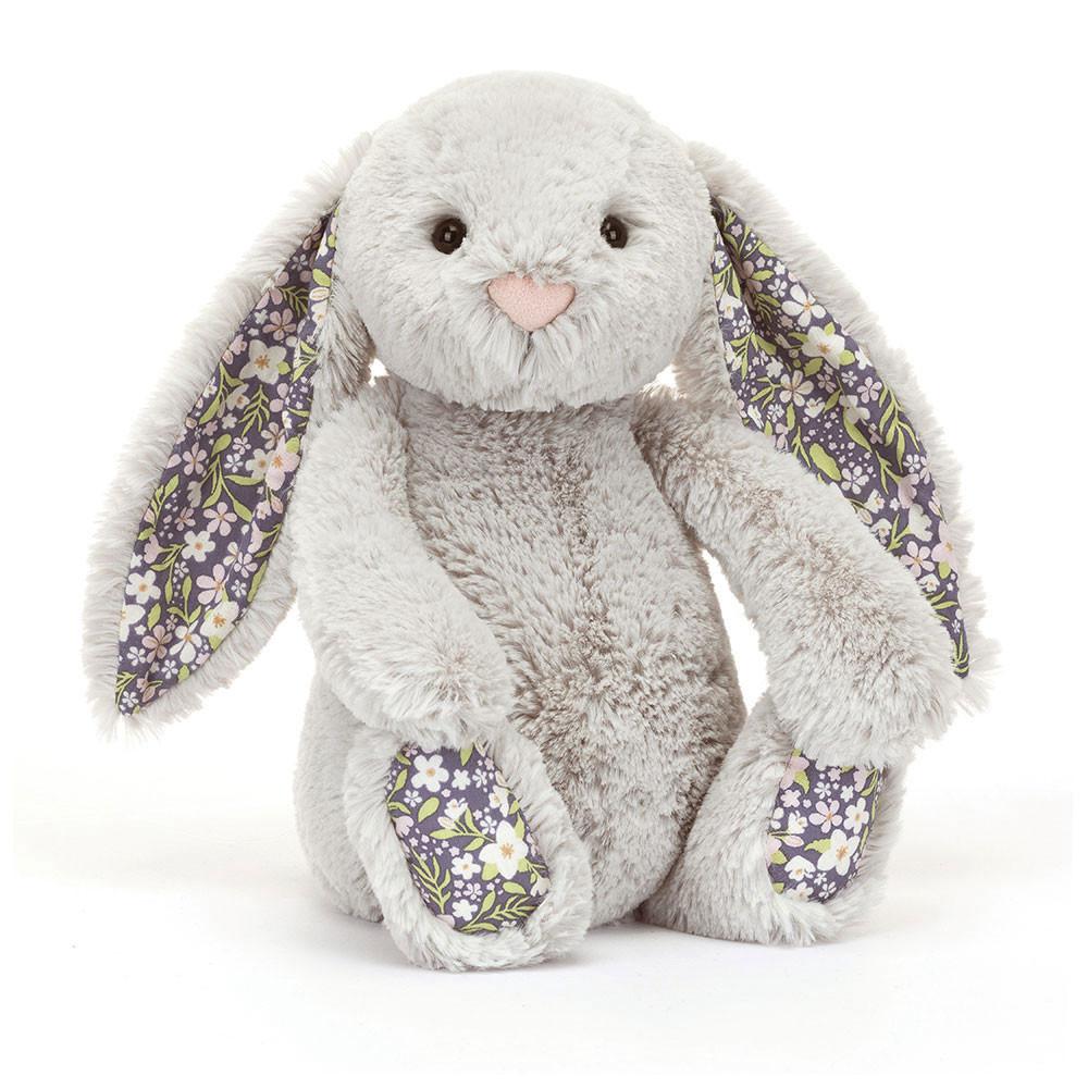 Lapin Jellycat Peluche Blossom Bunny \'Bloom\',31cm x 12cm x 9cm Grise | 90762-ZCFA