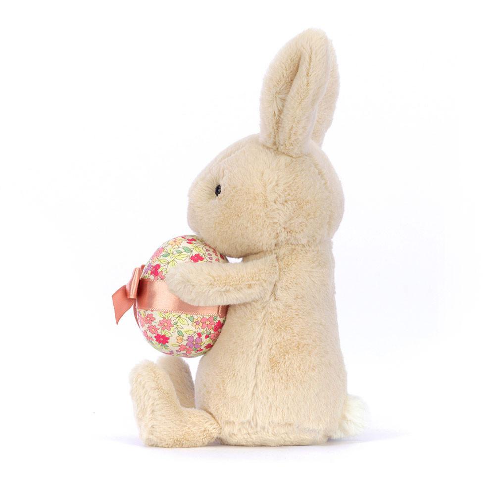 Lapin Jellycat Peluche Bonnie Bunny with Egg,18cm x 8cm x 6cm Beige | 57638-ZQOE