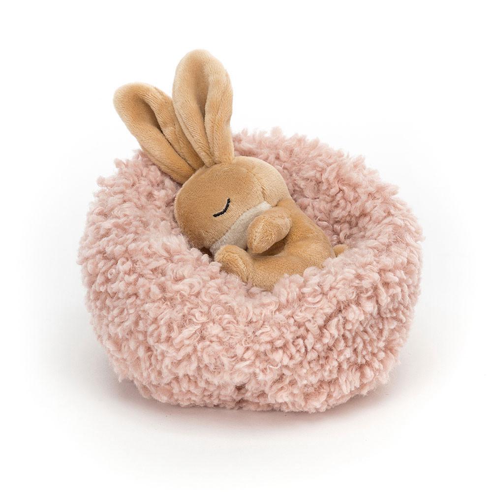 Lapin Jellycat Peluche Hibernating Bunny,9cm x 13cm x 13cm Beige | 01739-YVAW