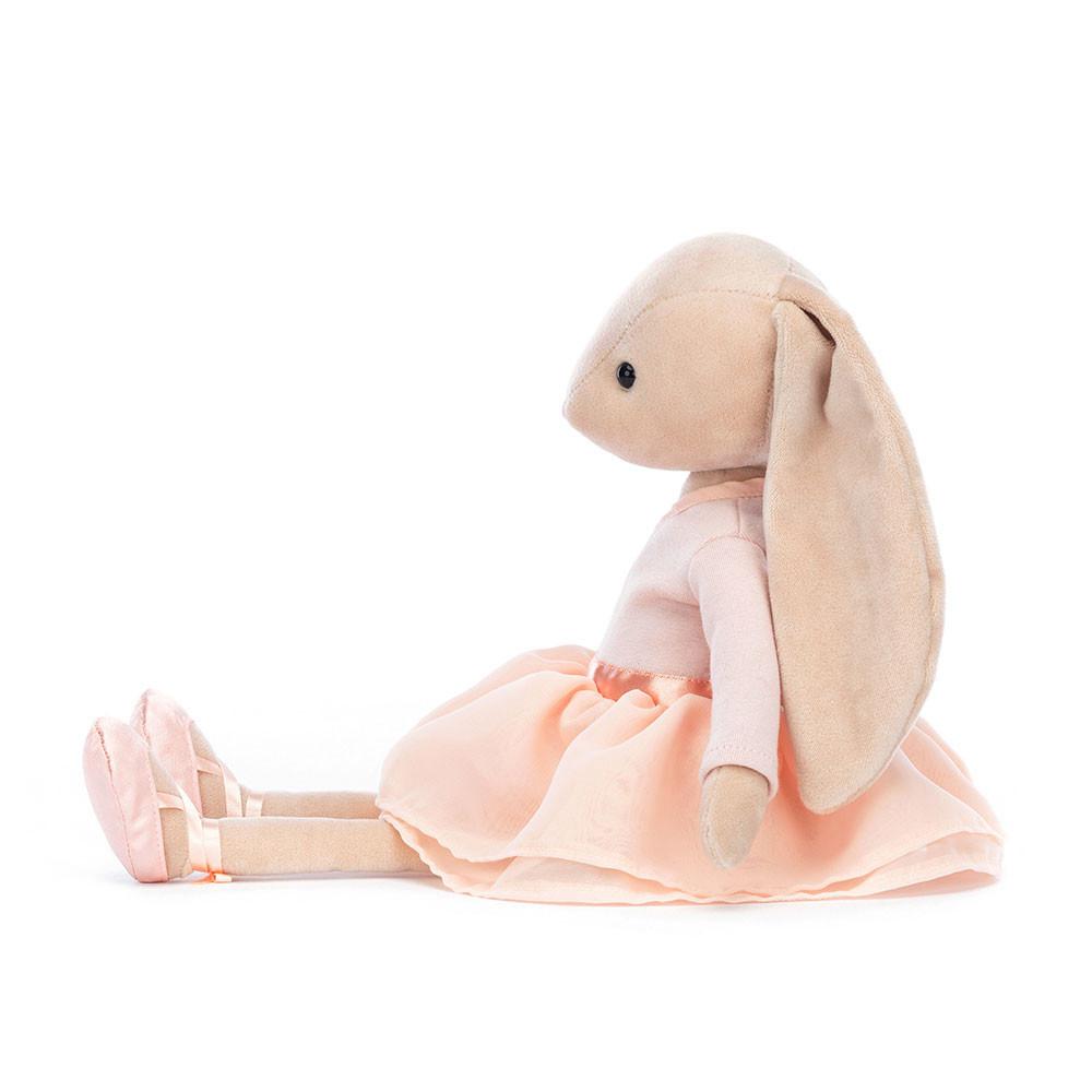 Lapin Jellycat Peluche Lila Ballerina Bunny,35cm x 8cm x 7cm Beige | 43702-UFQV