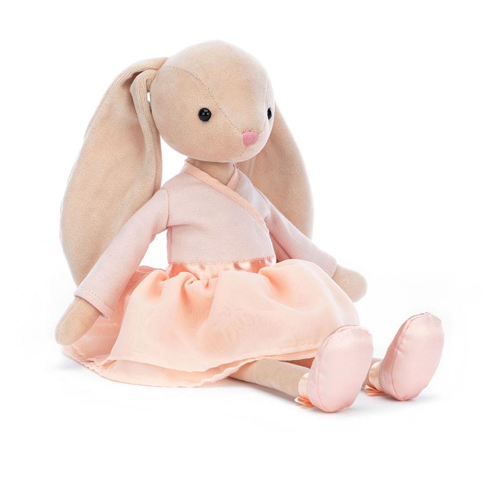 Lapin Jellycat Peluche Lila Ballerina Bunny,35cm x 8cm x 7cm Beige | 43702-UFQV