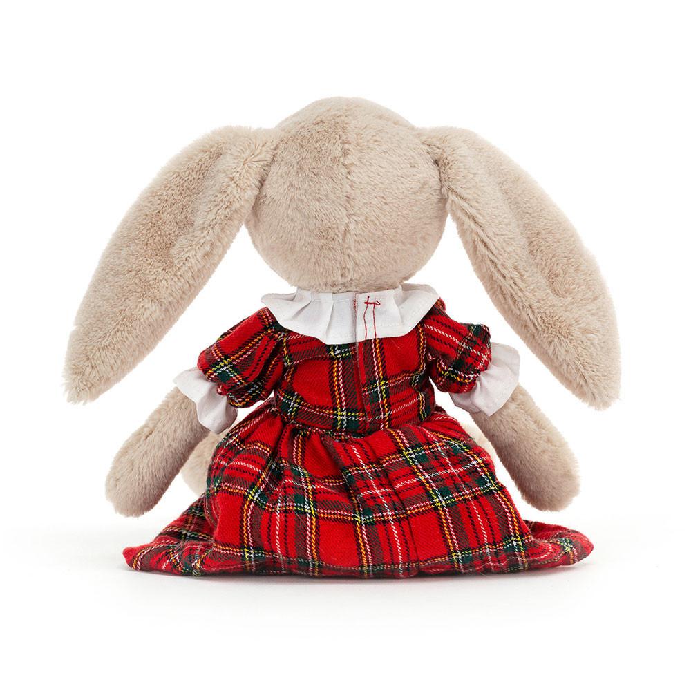 Lapin Jellycat Peluche Lottie Bunny Tartan,27cm x 7cm x 5cm Beige | 32078-UYPH