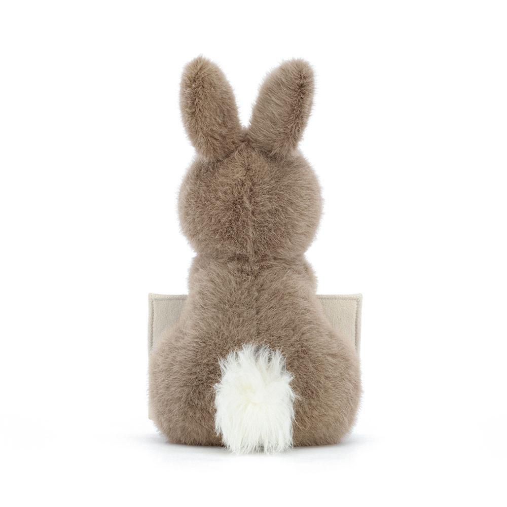 Lapin Jellycat Peluche Messenger Bunny,19cm x 12cm x 12cm Marron | 68453-TUSG