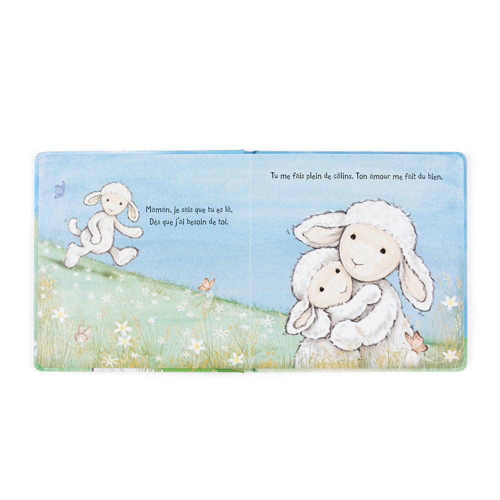 Livres Jellycat Agneau Timide Et Sa Maman Livre,21cm x 21cm x 2cm Blanche | 18042-SFCV
