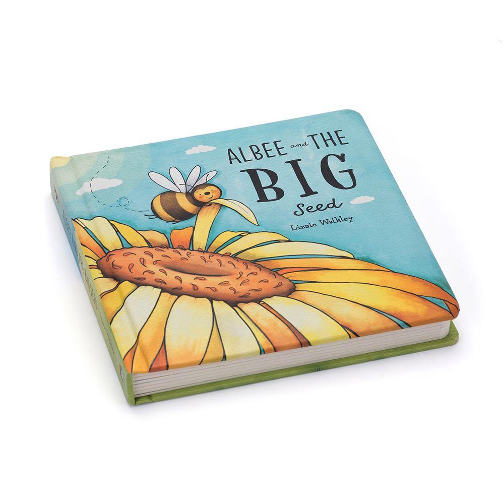 Livres Jellycat Albee And The Big Seed,21cm x 21cm x 2cm Jaune | 93876-ZNMR