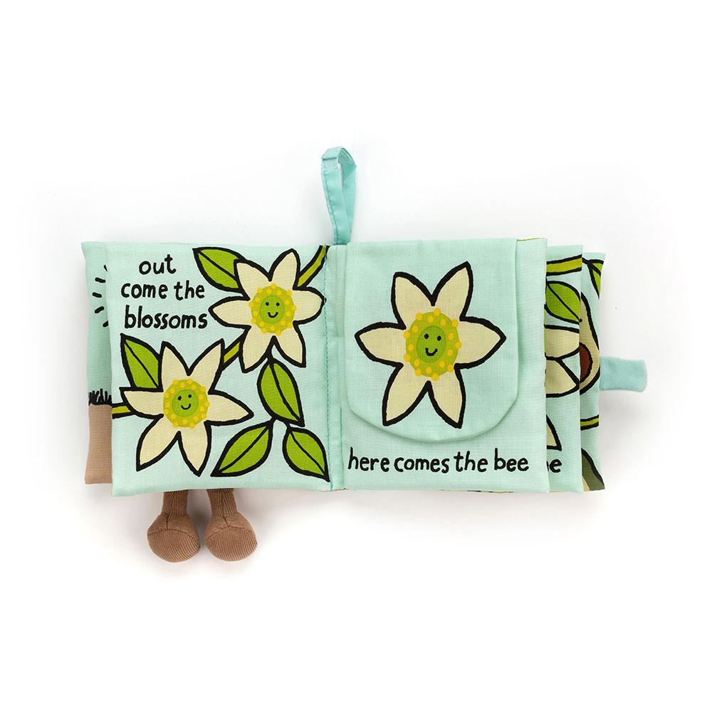 Livres Jellycat Avocado,15cm x 15cm x 5cm Vert | 32157-ESYA