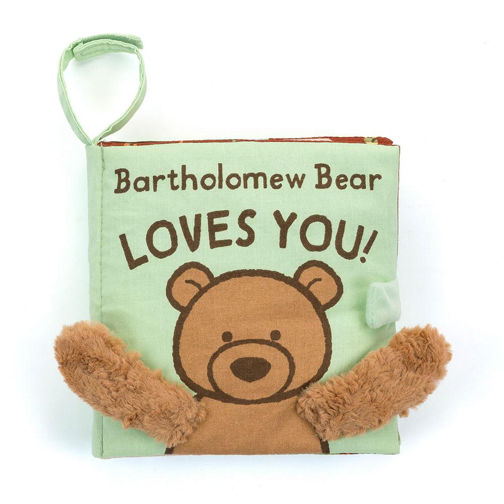 Livres Jellycat Bartholomew Bear Loves You,15cm x 15cm x 5cm Marron | 84527-WXDN