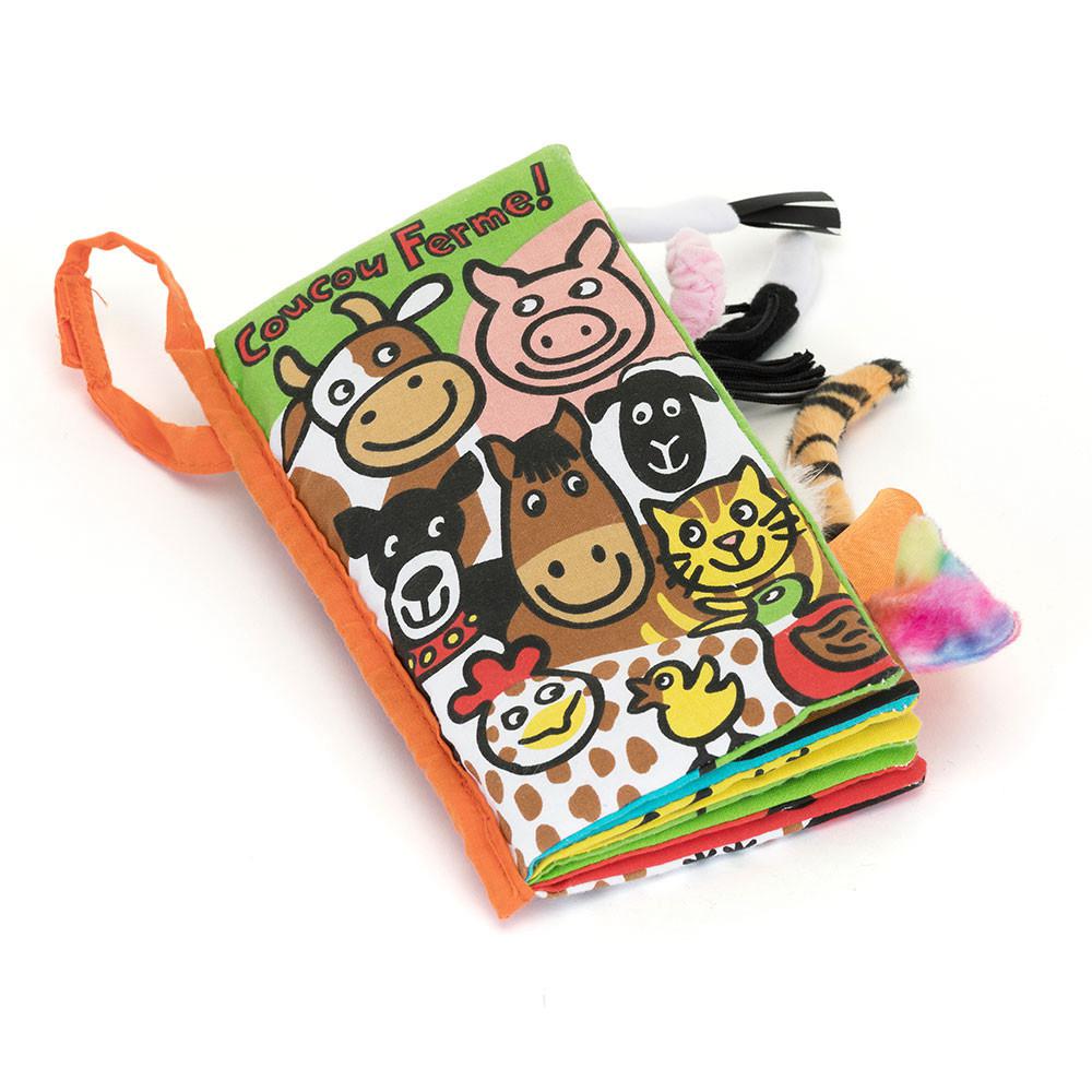 Livres Jellycat Coucou Ferme,22cm x 13cm x 5cm Vert | 09765-HWON