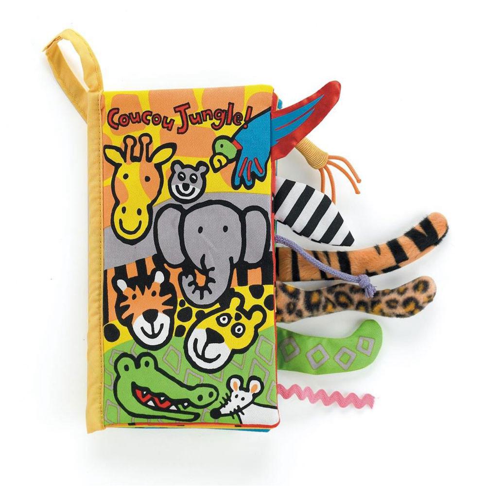 Livres Jellycat Coucou Jungle,22cm x 13cm x 5cm Jaune | 90582-PZXF