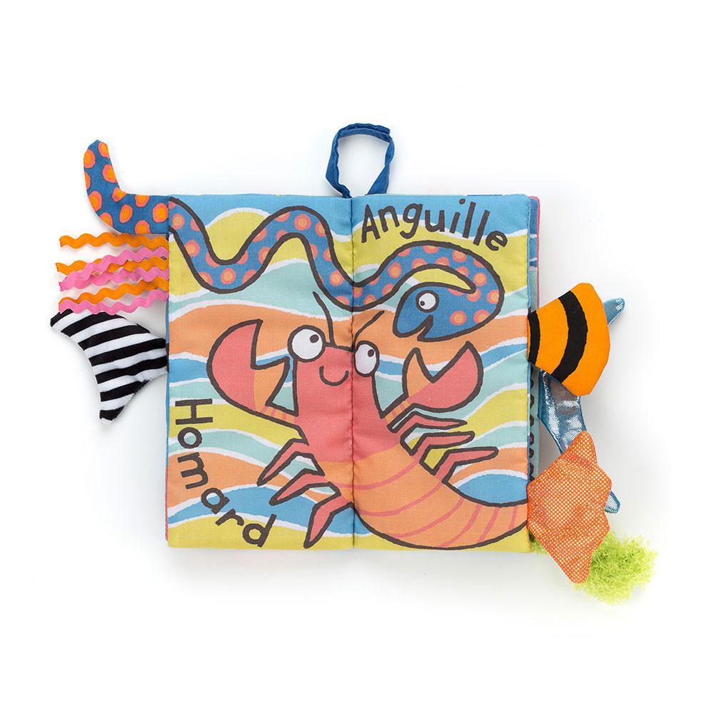 Livres Jellycat Coucou Mer,22cm x 13cm x 5cm Bleu | 43187-FBDP
