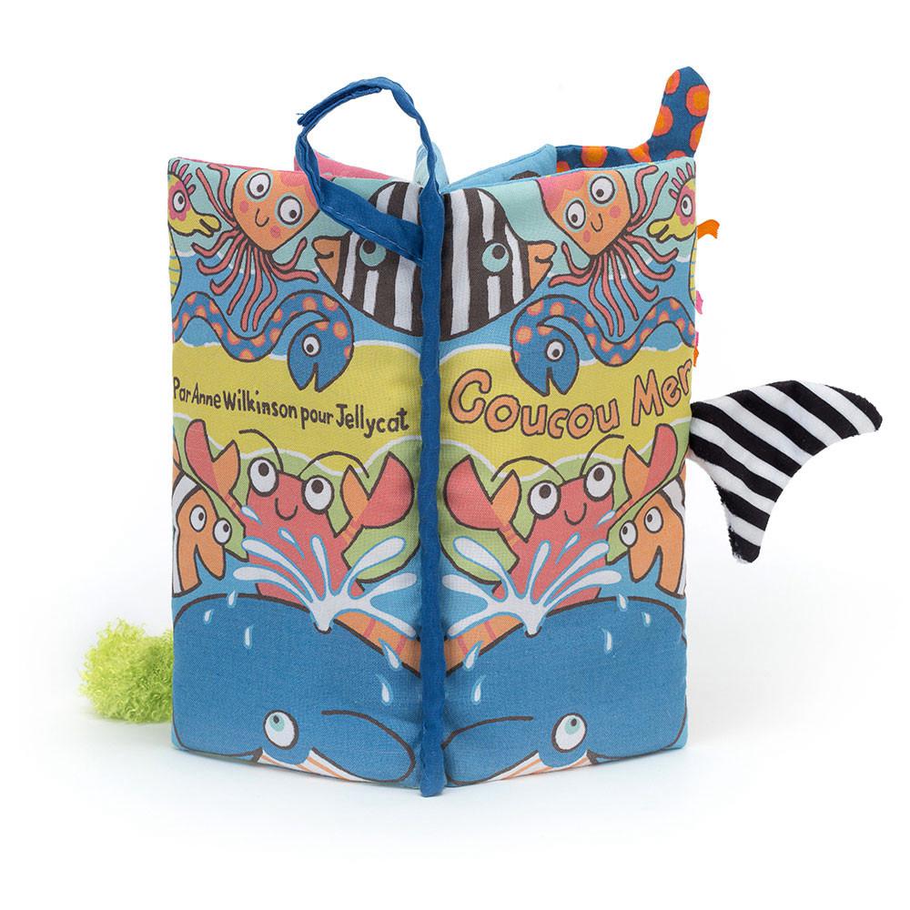 Livres Jellycat Coucou Mer,22cm x 13cm x 5cm Bleu | 43187-FBDP