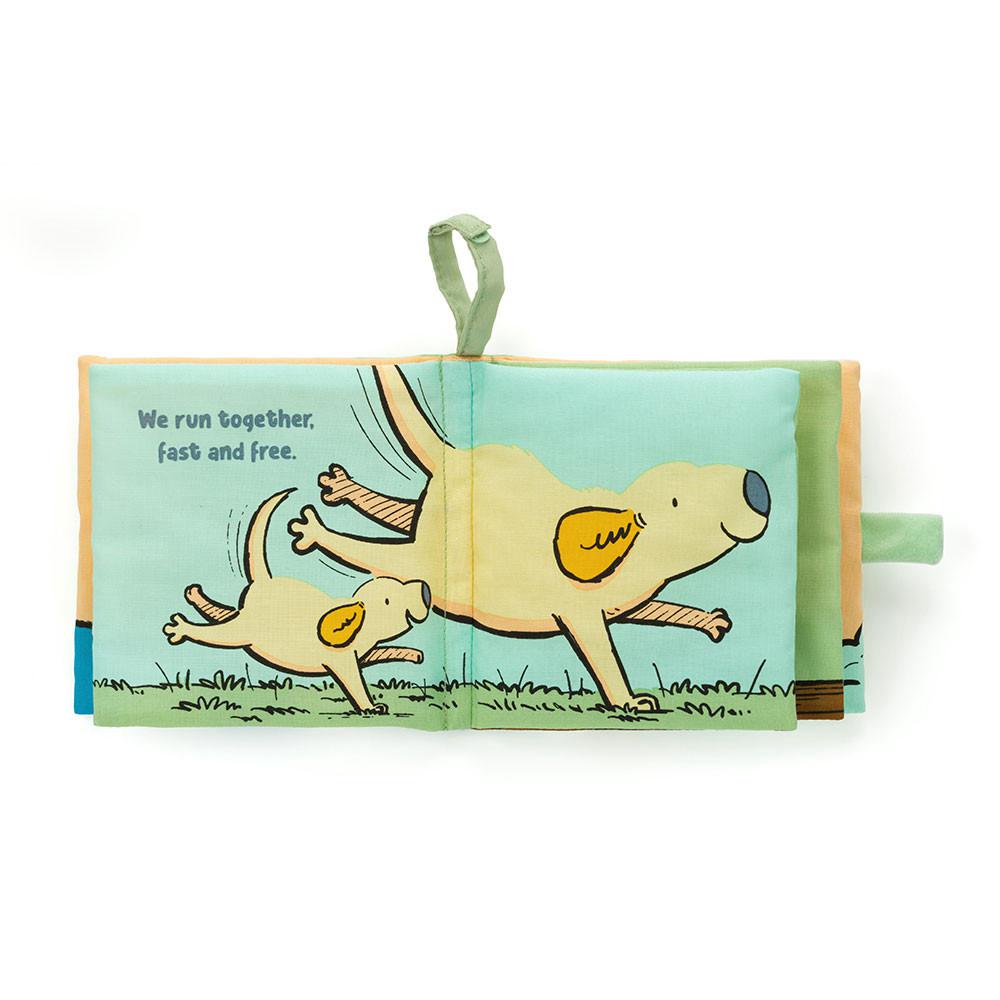 Livres Jellycat Daddy Loves Me,15cm x 15cm x 5cm Vert | 70538-BFEV