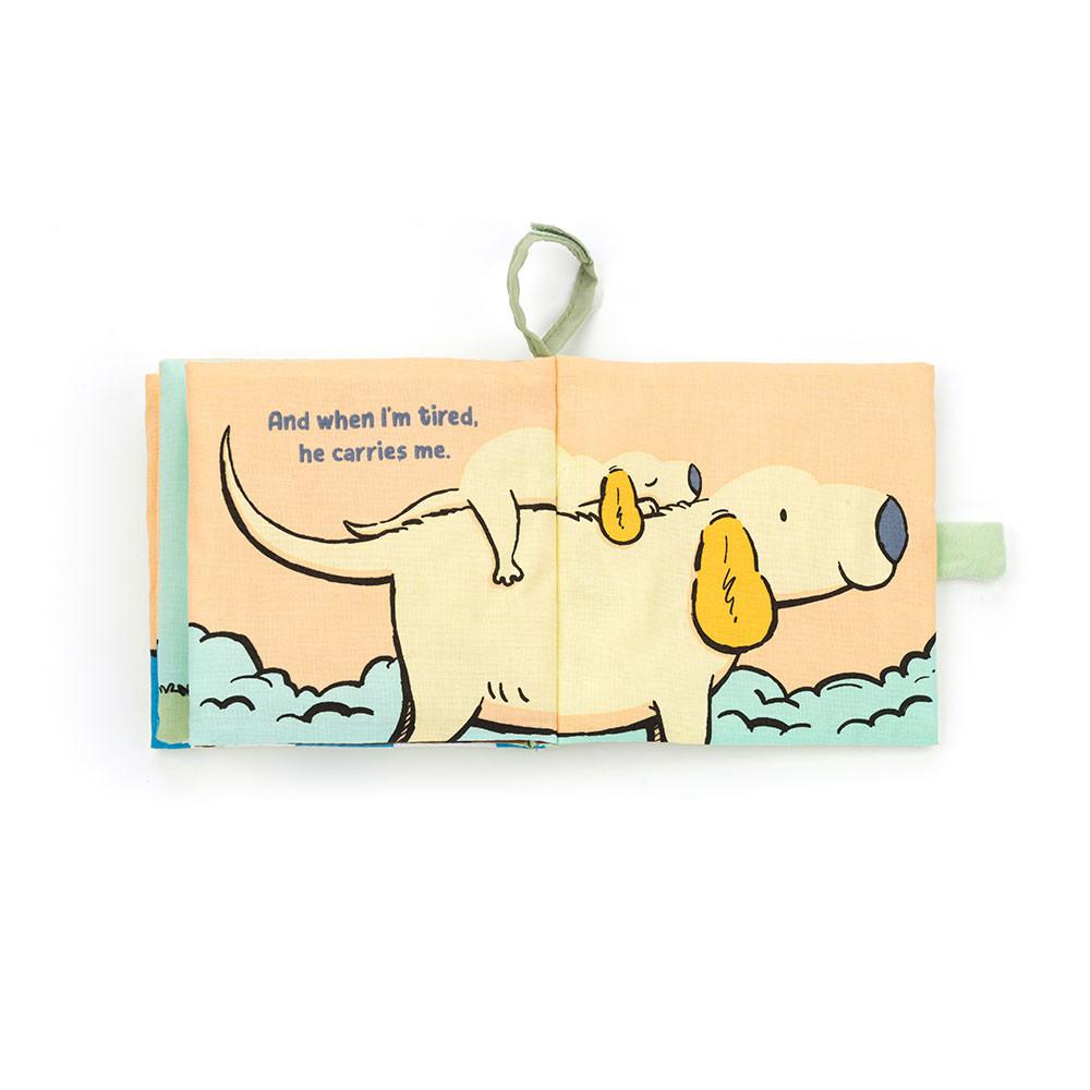 Livres Jellycat Daddy Loves Me,15cm x 15cm x 5cm Vert | 70538-BFEV