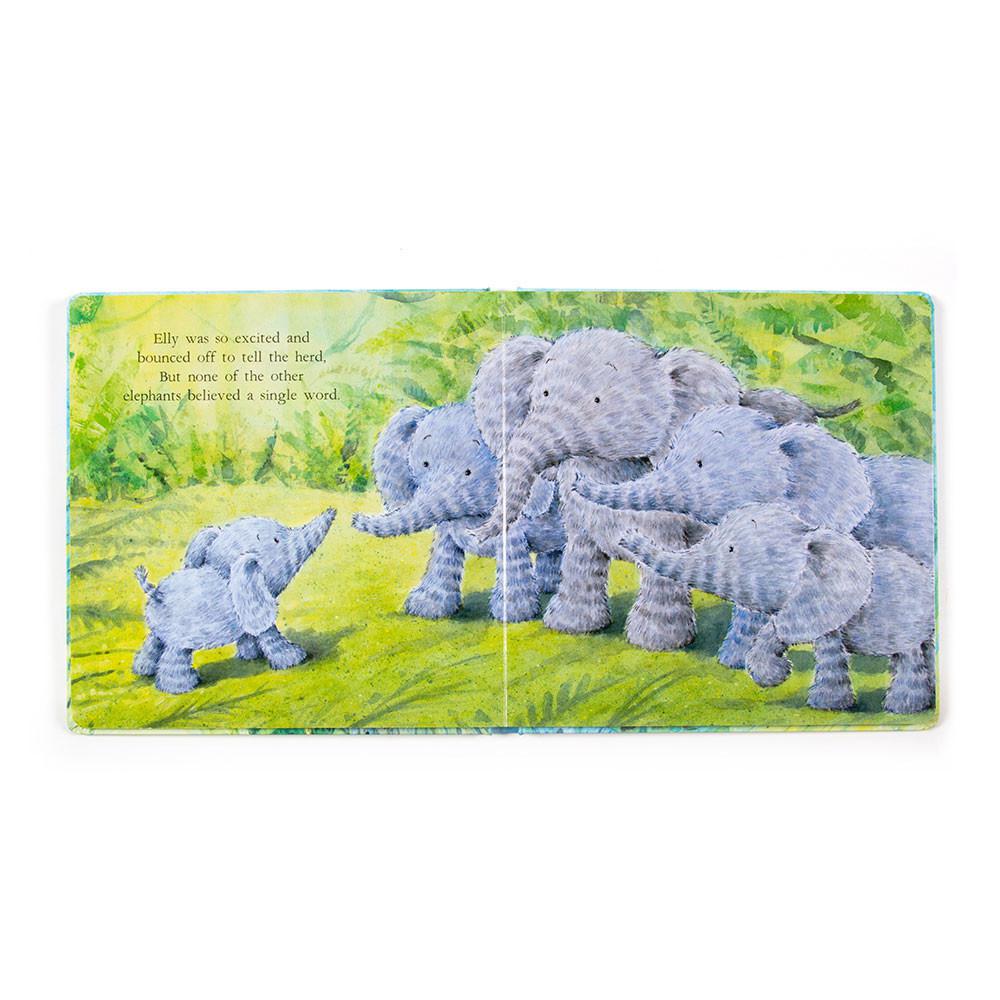 Livres Jellycat Elephants Can't Fly,23cm x 23cm x 2cm Bleu | 19530-MRIO