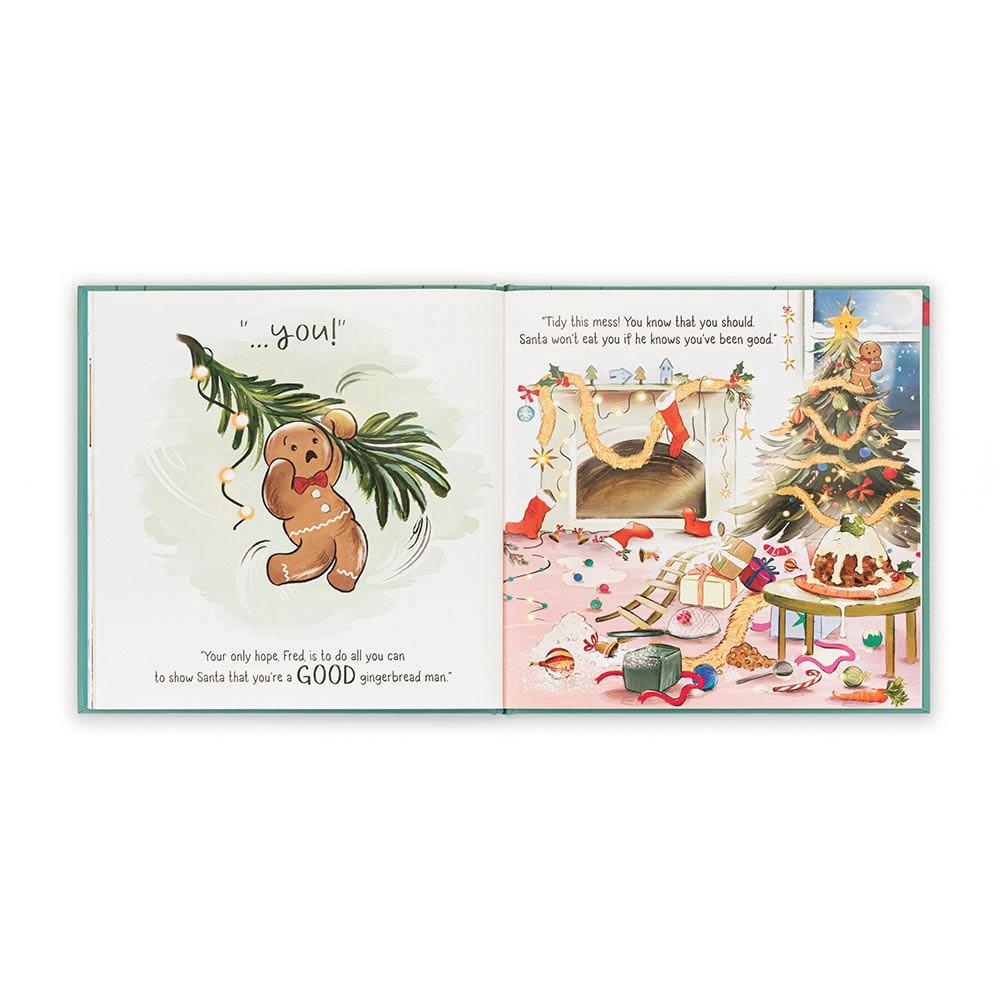 Livres Jellycat Gingerbread FBook,25cm x 25cm x 1cm Marron | 16847-NXZJ