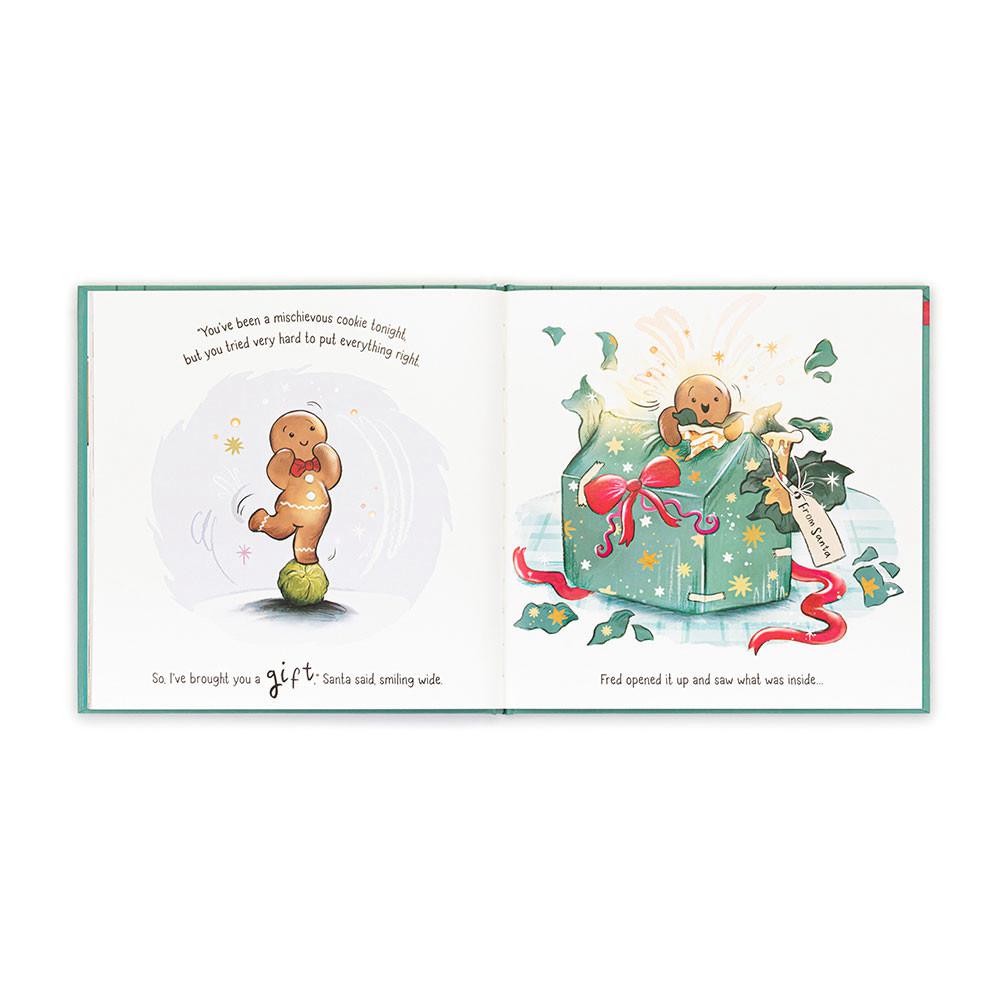 Livres Jellycat Gingerbread FBook,25cm x 25cm x 1cm Marron | 16847-NXZJ