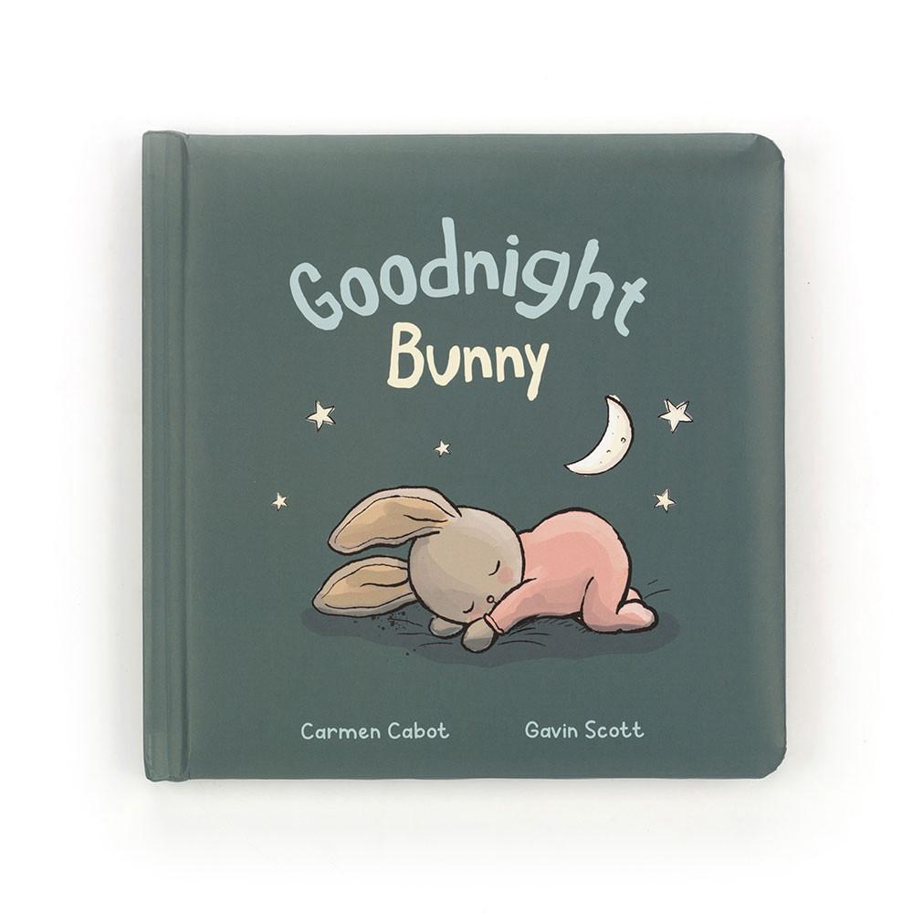 Livres Jellycat Goodnight Bunny,19cm x 19cm x 2cm Bleu | 64513-LZFQ