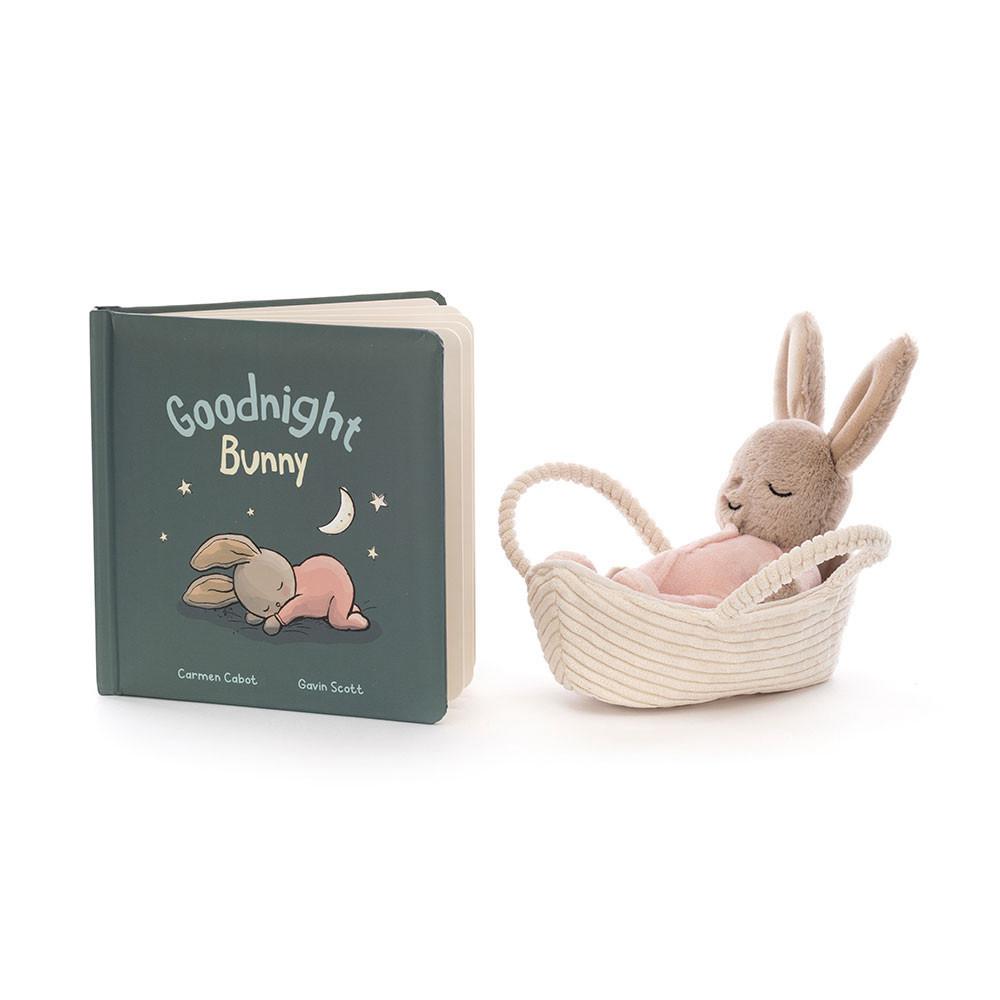 Livres Jellycat Goodnight Bunny and Rock-A-Bye Bunny, Bleu | 96842-PNHF