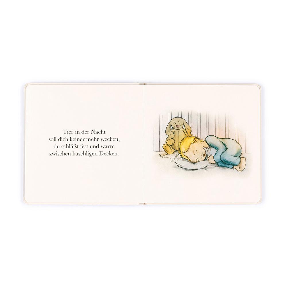 Livres Jellycat Haschen Schnuck Bleibt Wach Buch & Bashful Cottontail Bunny Medium Marron | 29874-RXHJ