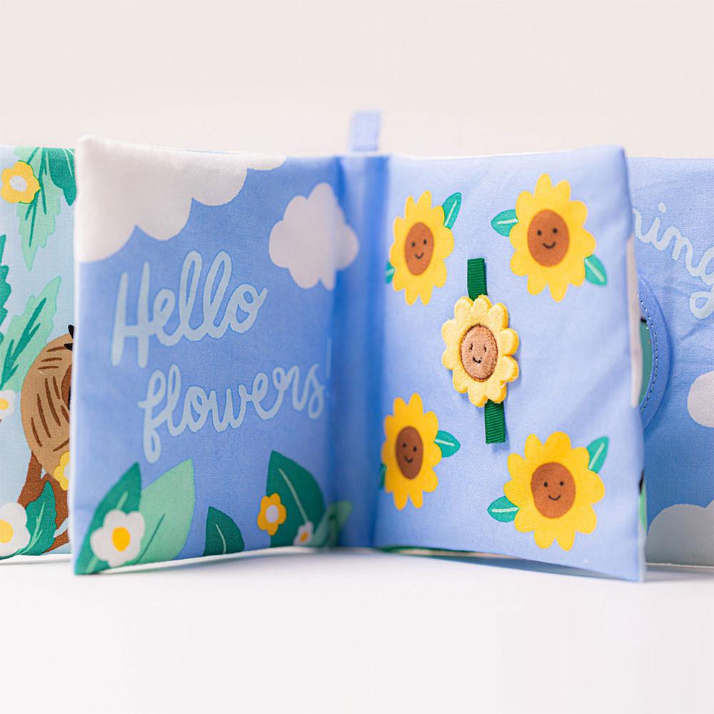 Livres Jellycat Hello Sun Fabric,18cm x 18cm x 5cm Jaune | 92406-WAGM