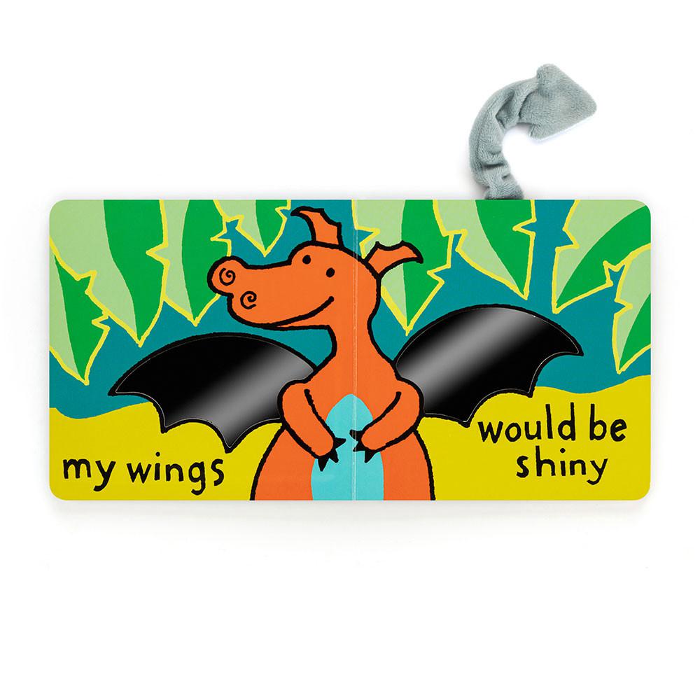 Livres Jellycat If I Were A Dragon and Bashful Dragon Small, Vert | 07429-URLV