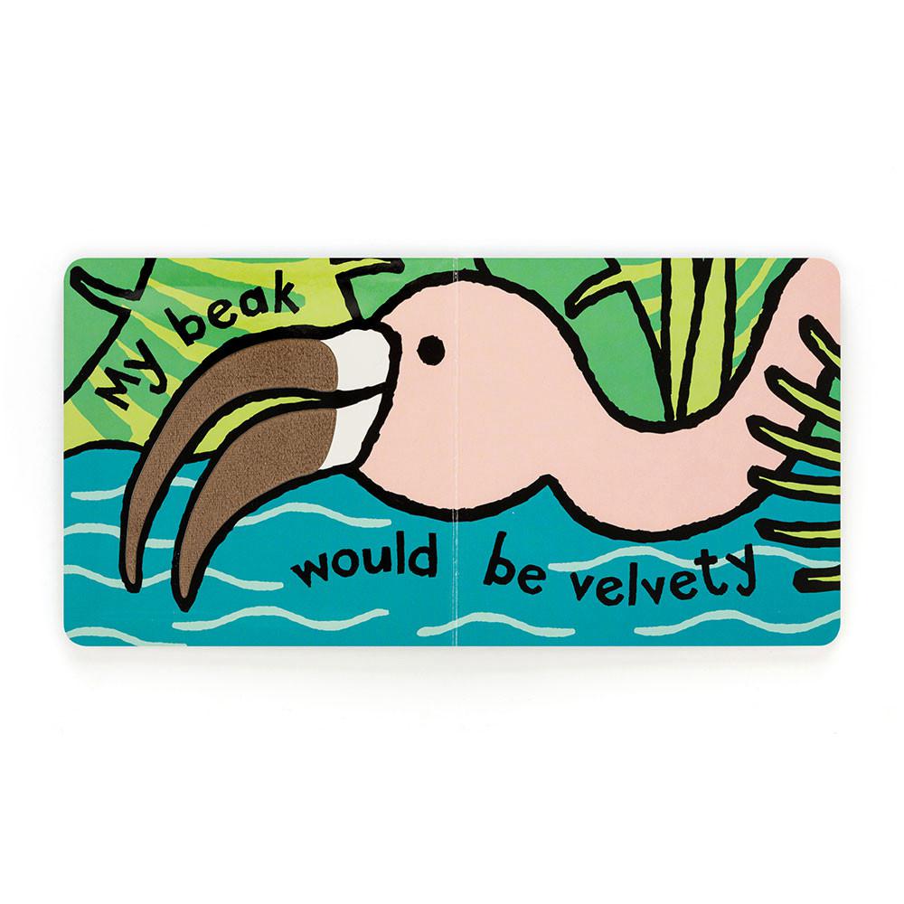Livres Jellycat If I Were A Flamingo Board,15cm x 15cm x 2cm Rose | 54312-NJHC