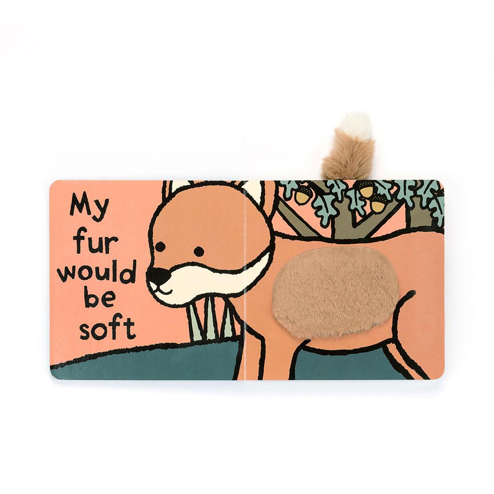 Livres Jellycat If I Were A Fox Board,15cm x 15cm x 2cm Orange | 46753-MLUP