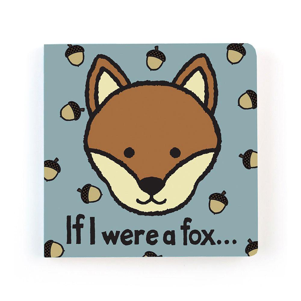Livres Jellycat If I Were A Fox Board,15cm x 15cm x 2cm Orange | 46753-MLUP