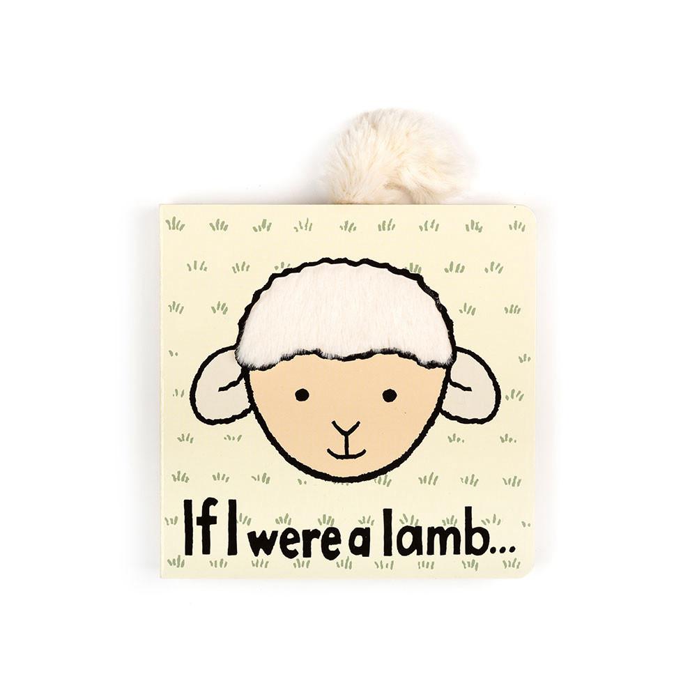 Livres Jellycat If I Were A Lamb Board,15cm x 15cm x 2cm Blanche | 58294-EKTM