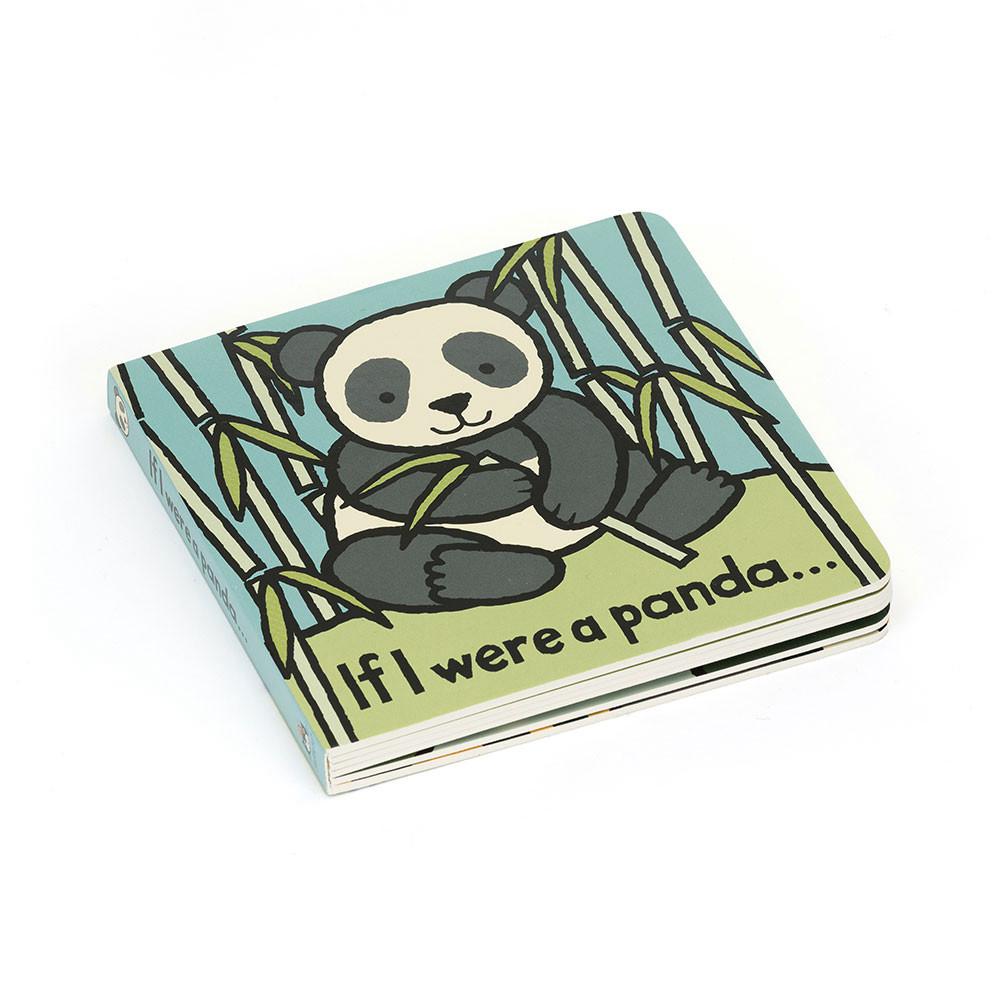 Livres Jellycat If I Were A Panda Board,15cm x 15cm x 2cm Noir | 25947-IDRB