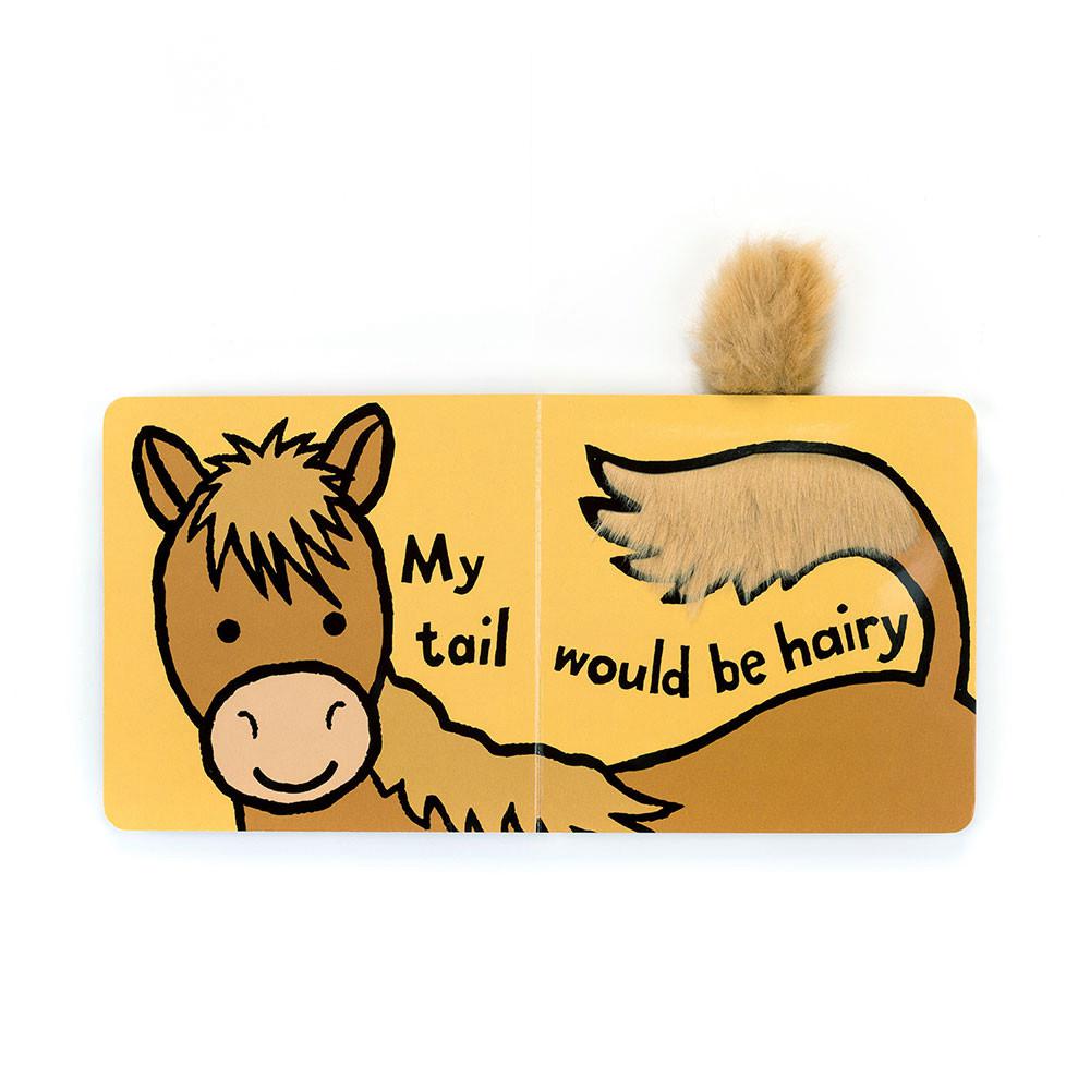 Livres Jellycat If I Were A Pony Board,15cm x 15cm x 2cm Marron | 01867-JLOW