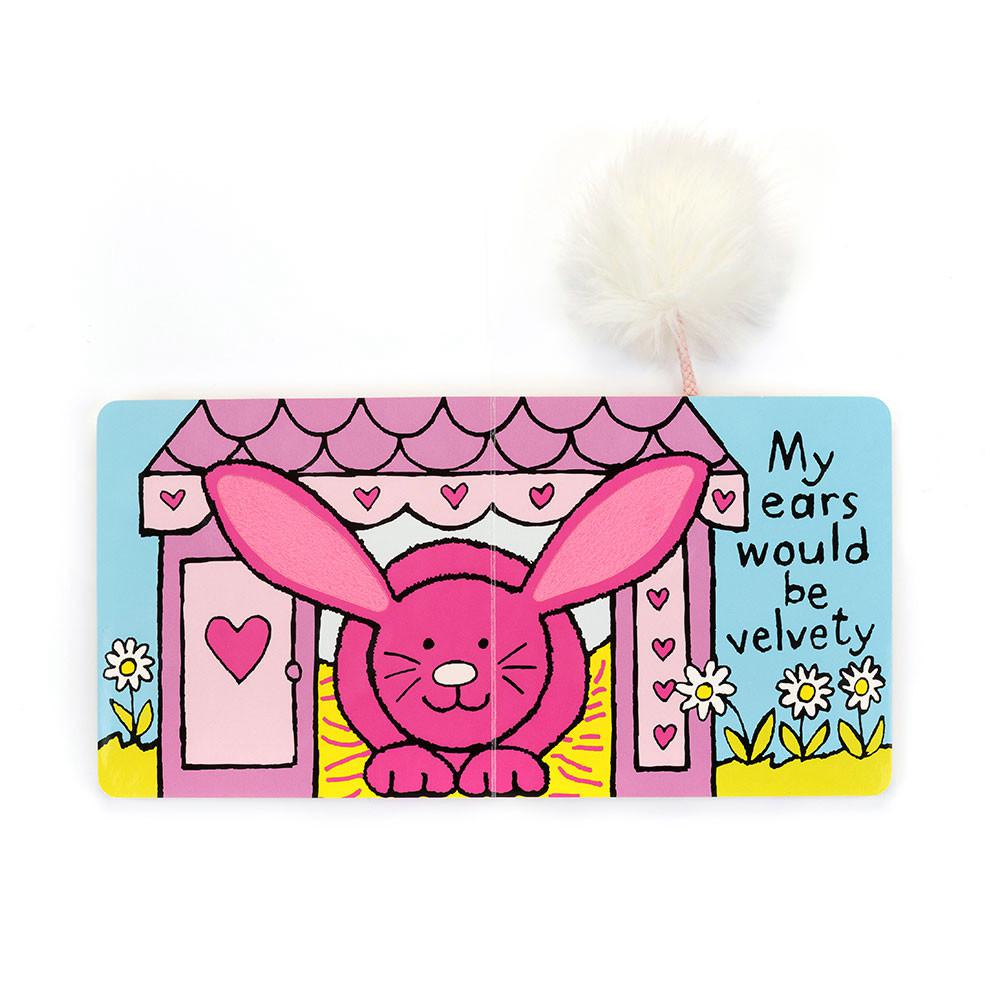 Livres Jellycat If I Were A Rabbit and Bashful Tulip Bunny Small, Rose | 24170-VAOE